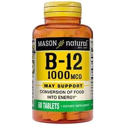 Вітамін B12 Mason Natural 1000 мкг 60 таблеток