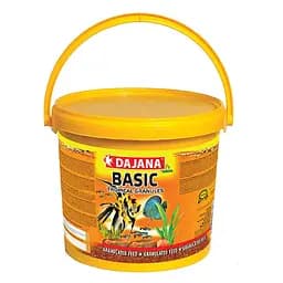 Корм для всіх видів тропічних акваріумних риб в гранулах Dajana TROPI GRAN BASIC 10 л/5.2 кг