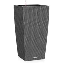 Вазон Lechuza Cubico Cottage 40 граніт (15242)