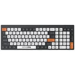 Клавіатура Ajazz SK985BO Bluetooth/Wireless UA Black/White (SK985BO)