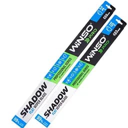 Комплект щіток склоочисників безкаркасних Winso Pro Shadow для Volkswagen Jetta з 2010 (sk_205)