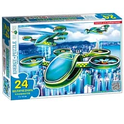 Детская игра-пазл "Воздушное такси" Энергия Плюс 188397, 24 элемента