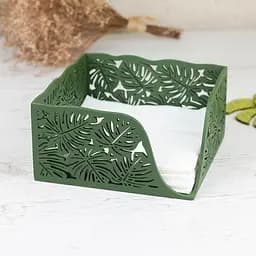 Дерев'яна серветниця VANZA MONSTERA BOX - мініатюра 8