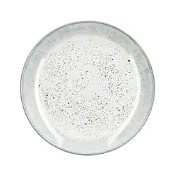 Тарілка Ardesto Siena, 19см, порцеляна, біло-сірий (AR2919SW) - мініатюра 5