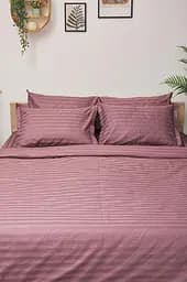Підковдра Moon&Star Satin Stripe Garnet Євро 200x220 см - мініатюра 2
