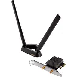 WiFi-адаптер ASUS WiFi PCE-BE92BT BE9400, PCI-Express x1, BT5.4 (90IG08U0-MO0B00)