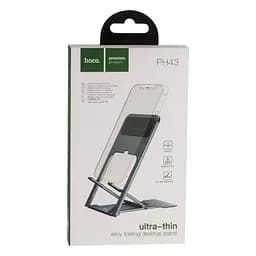 Тримач Hoco PH43 Main-way ultra-thin alloy folding desktop stand настільний - мініатюра 3