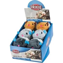 Игрушка для кошек Trixie Мышь меховая, вибрирующая, 7-10 см, в ассортименте