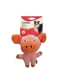 Игрушка для собак Пятачок и Слоненок из полиэстера с пищалкой Camon 18 см