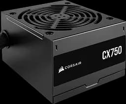 Блок живлення Corsair CX750 750W 80+ Bronze Black (CP-9020279-EU)