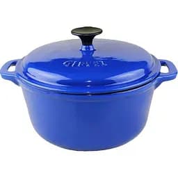 Кастрюля Gipfel Amalia с крышкой 24.5х11 см 4 л синяя (2230)