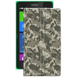 Чохол StatusCASE з екошкіри для планшету Nokia XL Хаки-зелений