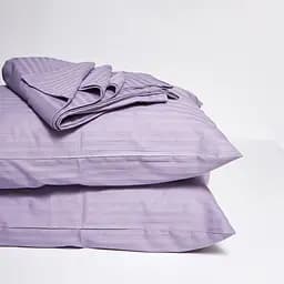 Постільний набір Moon&Star (підковдра 220х240 см + 2 наволочки 40х60 см) Satin Stripe Soft Lilac - мініатюра 3