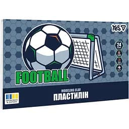 Пластилін Yes Football 24 кольори 480 г (540716)