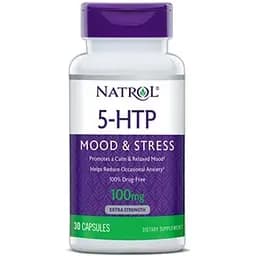 Амінокислота Natrol 5-HTP 100мг 30 капсул