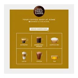 Набір кави в капсулах Nescafe Dolce Gusto Espresso Milano 48 шт. 298 г (3 пак. x 16 шт. 99.2 г) - мініатюра 8