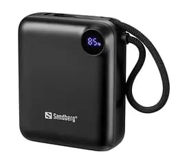 Повербанк Powerbank Sandberg Connect 10000 mAh PD3.1 QC3.0 20W Black - мініатюра 2