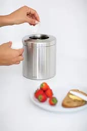 Настільний контейнер для сміття Brabantia Table Bin, 2,3 л, сріблястий (297960) - мініатюра 2