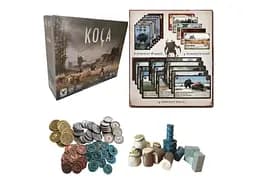 Настольная игра Планета Ігор Серп (Scythe) + металлические монеты + реалистичные ресурсы + полный набор промо карт (GKCH005+3)