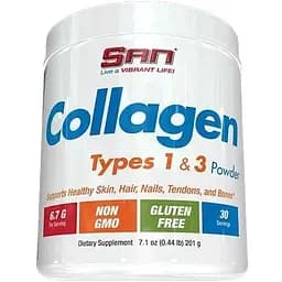 Препарат для суглобів і зв'язок SAN Collagen Types 1 and 3, 200 грам