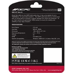 Накопичувач SSD OCPC Sata 2.5 1TB XTL-200 (SSD25S3T1TBLT) - мініатюра 3