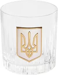 Подарунковий набір склянок Boss Crystal Тризуб 2 шт. - мініатюра 2