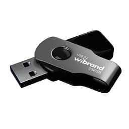 Флеш-накопичувач Wibrand USB 3.2 Gen1 Lizard 256GB Black (WI3.2/LI256P9B) - мініатюра 3