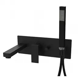 Змішувач для ванни Paffoni Elle чорний матовий EL 001 NO, Чорний матовий