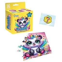 Дитячі пазли з сюрпризом "Панда-єдиноріжка" Vladi Toys VT 8030-09, 180 деталей - мініатюра 2