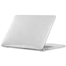 Чохол-накладка Glitter для Ale MacBook ro 14.2 (A2442/A2779/A2918/A2992/A3112/A3185/A3401) Прозорий
