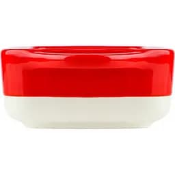 Форма для запікання МВМ My Home M 25х15х5.5 см (KP-44 M WHITE/RED) - мініатюра 3