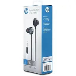 Гарнітура HP DHE-7003 3.5 мм Volume Control Black (DHE-7003) - мініатюра 2