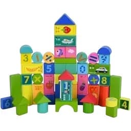 Деревянная игрушка Строительные блоки Limo Toy