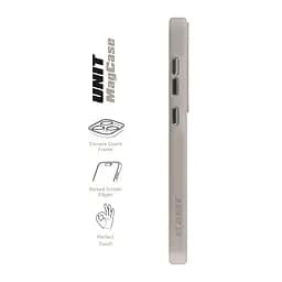Чехол Samsung Galaxy S24 Plus 5G (SM-S926), Unit MagSafe, серый, прозрачный, магсейф, противоударный, магнитный, панель-накладка с поддержкой MagSafe, с поддержкой беспроводной зарядки, TPU+PC, защита всего корпуса, ударопрочный, ArmorStandart (ARM74866) - мініатюра 3