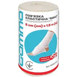Бинт эластичный Gamma R032-80 средней растяжимости 8 см х 1.5 м