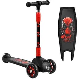 Самокат Best Scooter Черно-красный 000254873