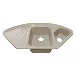 Кухонна мийка Adamant CONSENSUS Avena 1045x575x190 мм, кутова з крилом 104,5 см - мініатюра 2