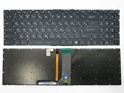 Клавіатура для MSI GT62, GT72, GE62, GE72, GS60, GS70. GL62, GL72, GP62, GP72, CX62 (UA black з RGB підсвічуванням ). Оригінал.