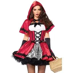 Костюм красной шапочки Leg Avenue Gothic Red Riding Hood XL