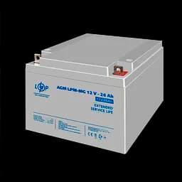 Акумулятор мультигелевий LPM-MG 12V - 26 Ah - мініатюра 4