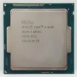 Процессор Intel Core i3 4160 (CM8064601483644) (Socket 1150, 4T, 3.6 ГГц, Tray) Б/у