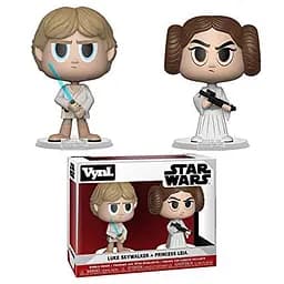 Набір фігурок Funko Vinyl Star Wars Зоряні війни принцеса Лея Органа-Соло та Люк Скайуокер 10см SW OL 620 - мініатюра 3