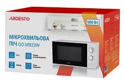 Мікрохвильова піч Ardesto, 900 Вт, білий (GO-M923W) - мініатюра 4