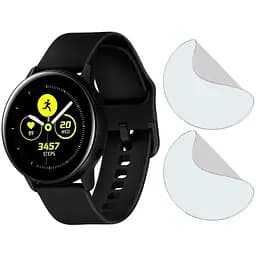 Защитная пленка для Samsung Galaxy Watch Active 40mm Black - 2шт прозрачная Watchbands (WB000A40PL2-BLACK)