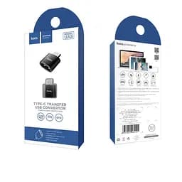 Адаптер Hoco UA5 Type-C to USB converter Black