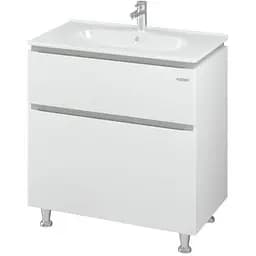 Тумба підлогова Sanwerk Амата 81 Білий з умивальником Клеа (MV0000795) Білий