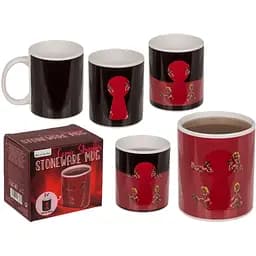 Чашка с термоэффектом Stoneware Mug Comic Stripper