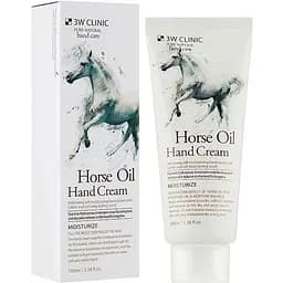 Крем для рук 3W Clinic Horse Oil Hand Cream зволожуючий з кінським жиром 100 мл - мініатюра 2
