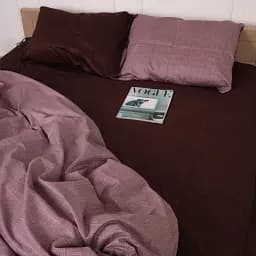 Простыня MirSon Сатин 22-1364 Ophelia 150х220 см (2200009385919)