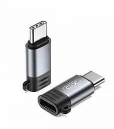 Перехідник XO NB263A Lightning Female TO TYPE-C Male PD27W Чорний